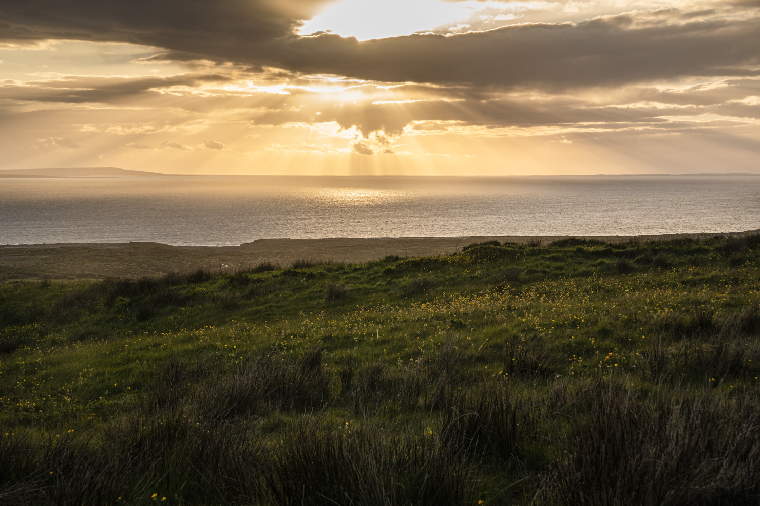 The Wild Atlantic Way near the Burren Smokehouse