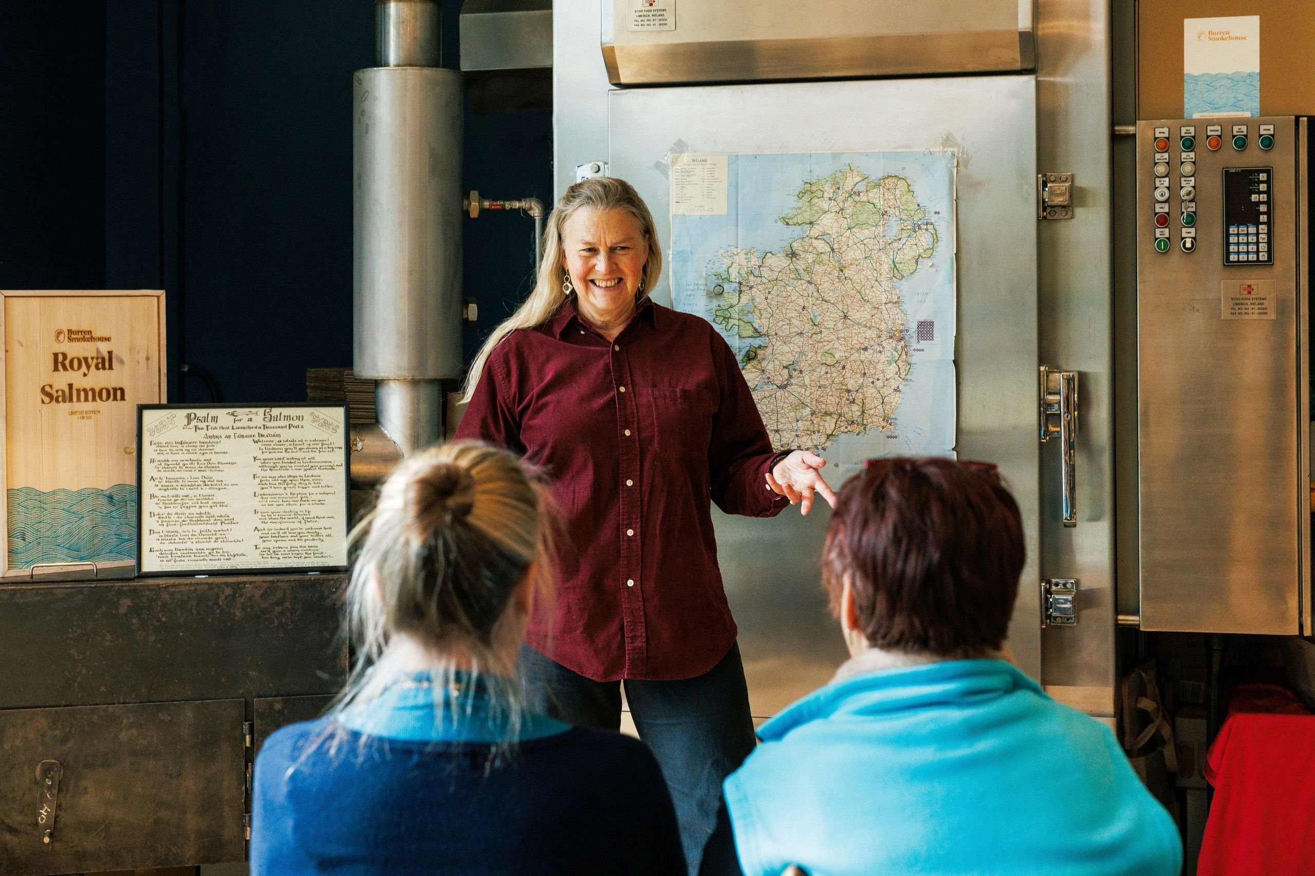 Presentation by Birgitta Hedin Curtin at the Burren Smokehouse Burren Experiences
